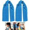 2 Pc Cooling Towel Ice Neck Wrap Cold Sports Running Jogging Gym Chilly Freeze view 3