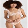 Charlie Holiday Women's Jodie Shirred Bikini Top, Dreamy Floral, M view 2