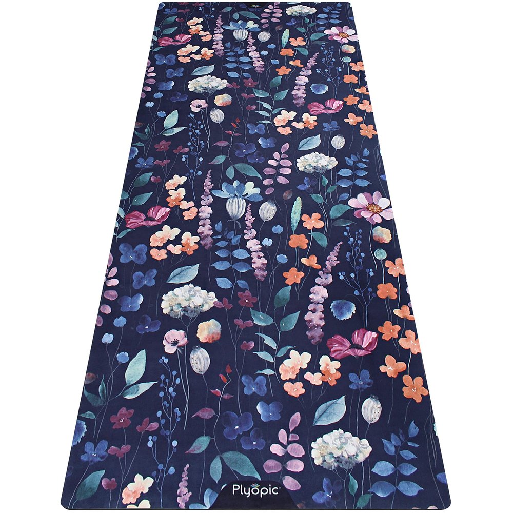 Plyopic All In One Yoga Mat | Luxury Sweat-Grip Mat/Towel Combo | Eco-Friendly Natural Rubber | Best for Yoga, Pilates, Exercise, Workout, Bikram and Hot Yoga