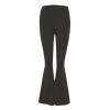 Bell Yoga Flare Palazzo Bottom Trousers High Pants Waist Leg Women's Wide Pants Yoga Pants Split 59 Yoga Pants Grey view 4