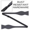 Adam Young Men's Gray Self Tie Bow Tie Formal Satin Classy Bowtie for Tuxedo Faux Silk (Classic, Grey Fog) view 4