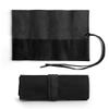 Hide & Drink, Leather Watch Roll Organizer Handmade from Full Grain Leather, Holds Up to 4 Watches, Easy Carry On Watchlover Storage (Charcoal Black) view 2