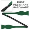 Adam Young Men's Emerald Green Self Tie Bow Tie with Pocket Square Formal Satin Classy Bowtie for Tuxedo Faux Silk (Classic, Juniper) view 4