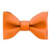 Adam Young Men's Burn Pumpkin Self Tie Bow Tie Formal Satin Classy Bowtie for Tuxedo Faux Silk (Classic, Orange) view 2