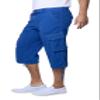 X RAY Men's Belted Long Cargo Shorts for Men, Below Knee Length Mens Cargo Shorts, 3/4 Pants (Big and Tall Shorts for Men) Royal Blue 38 view 4