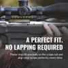 MDT Accessories - Scope Rings - Premier - 34mm - X-High (1.50in) - BLK view 2