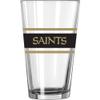 logobrands New Orleans Saints 16oz. Stripe Pint Glass view 2