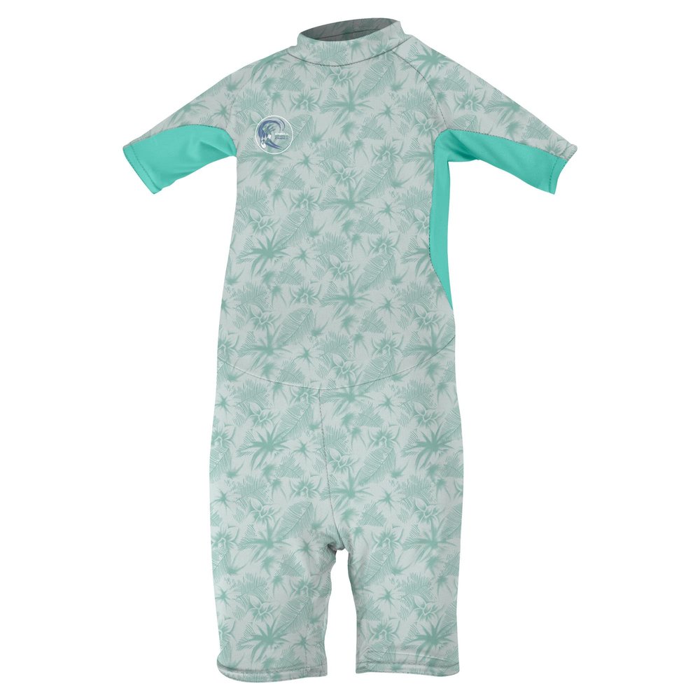 Infant O'Zone Short Sleeve Spring Suit, Mirtrop/Opal/Opal, 18M