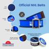 GELLS Buffalo Sabres NHL Hockey Belt Officially Licensed With Nickel Finished Brass Buckle And Logo Tin For Youth view 3