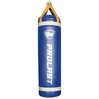 PROLAST 4 ft 80lb Heavy Boxing Punching Bag, Muay Thai, MMA, Strength Training Equipment, Hanging, Filled, New Edition, Blue