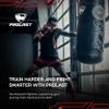 PROLAST 4 ft 80lb Heavy Boxing Punching Bag, Muay Thai, MMA, Strength Training Equipment, Hanging, Filled, New Edition, Black view 4