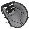 SSK Z5 Craftsman Baseball First Base Mitt  12  12.25  12.5  Right & Left Hand Throw (12.5" - Right Hand Throw, Grey/Black) view 3