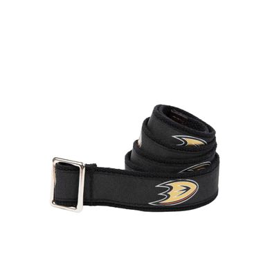 GELLS Anaheim Ducks NHL Hockey Belt Officially Licensed With Nickel Finished Brass Buckle And Logo Tin For Men And Women