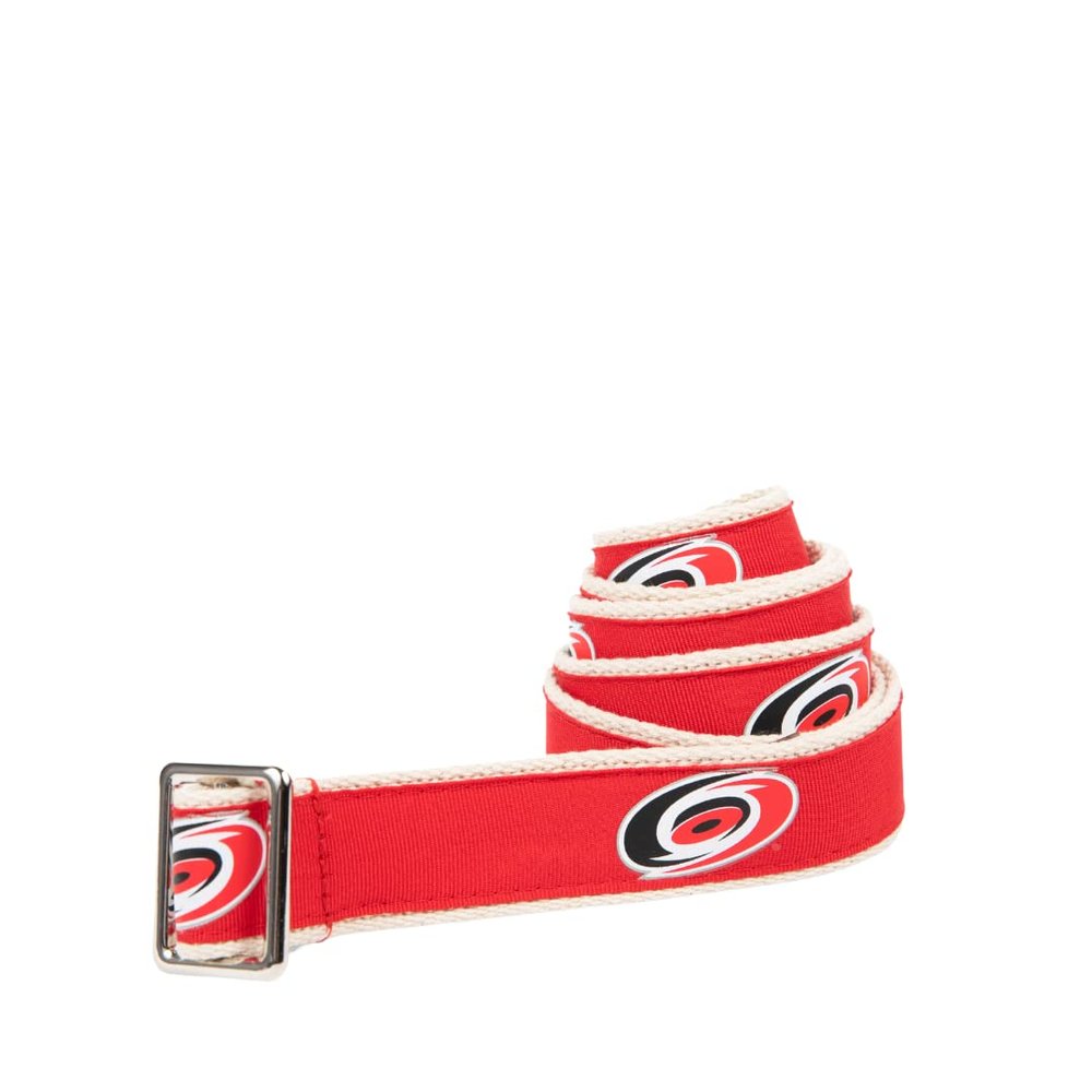 GELLS Carolina HurricanesNHL Hockey Belt Officially Licensed With Nickel Finished Brass Buckle And Logo TinFor Youth