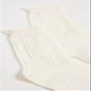 STEMS Women's Pointelle Crew Socks, White, One Size view 3