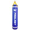 PROLAST Heavy Punching Kicking Bag for Adults, Boxing, MMA, Martial Arts, Muay Thai, Strength Training Equipment, Unfilled, 5ft, 100 lbs, Vertical Logo, Blue view 1