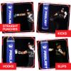 PROLAST Heavy Punching Kicking Bag for Adults, Boxing, MMA, Martial Arts, Muay Thai, Strength Training Equipment, Unfilled, 5ft, 100 lbs, Vertical Logo, Blue view 2