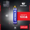 PROLAST Heavy Punching Kicking Bag for Adults, Boxing, MMA, Martial Arts, Muay Thai, Strength Training Equipment, Unfilled, 5ft, 100 lbs, Vertical Logo, Blue view 4