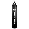 PROLAST Heavy Punching Kicking Bag for Adults, Boxing, MMA, Martial Arts, Muay Thai, Strength Training Equipment, Unfilled, 5ft, 100 lbs, Vertical Logo, Black view 1