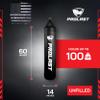 PROLAST Heavy Punching Kicking Bag for Adults, Boxing, MMA, Martial Arts, Muay Thai, Strength Training Equipment, Unfilled, 5ft, 100 lbs, Vertical Logo, Black view 4