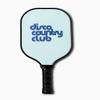 Disco Country Club Carbon Fiber Pickleball Paddle (Sky Blue) view 1
