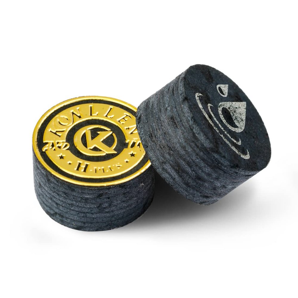 KONLLEN Pool Cue Billar 14mm Tips 8 Layers of Skin Cue Stick Tip Professional Billard Durable Billiards Accessories (KL Tip-H)