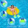 Fanwill Kids Swim Fins,Short Comfortable Flippers for Lap Swimming and Training for Children,Girls,Boys Youth,Beginners(Blue/Green/SkyBlue, XS) view 3