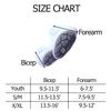 NURIBASE Baseball Batters Elbow Guard for Youth, Adult - Softball ElbowGuard for Youth, Adult - Elbow Guard for Baseball, Softball - Grey S/M view 2