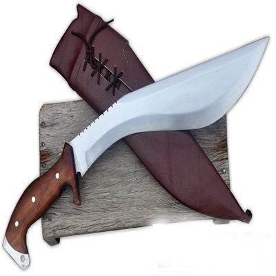 EGKH 15" Blade Modern Kukri - Scourge Khukuri - High Carbon Steel Full Tang Survival/Tactical Knife from Nepal