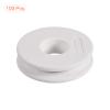 PATIKIL 1.77 Inch Fishing Line Spool, 100 Pack EVA Foam Fishing Winding Board Plates Fly Fishing Gear Organizer for Fishing Line Storage, White view 3