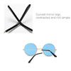 Beetoo Round Hippie Glasses, 2PCS Blue, Purple Circle Hippie Glasses, Tinted Round Hippie Glasses 60's Style Hipster Circle Sunglasses view 4