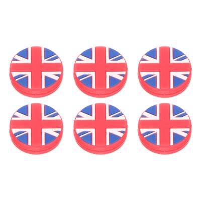 Gatuida Funny Tennis Vibration Dampener 6pcs Set British Racket Dampener Accessory