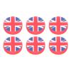 Gatuida Funny Tennis Vibration Dampener 6pcs Set British Racket Dampener Accessory view 1