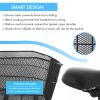 MATTISAM Bike Basket Rear, [Tool-Free Install], Bicycle Pet Basket for Back Cargo Rack, with Waterproof Cover, Cargo Net view 2