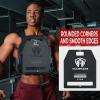 Tacsnake Weight Vest Plates 5.75 LB/ 8.75 LB/ 14.75 LB Pair for Weighted Vest, Strength Training, Running, Workout (8.75, Black) view 4