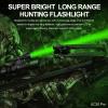 ANEKIM UC20Pro Green Hunting Light Flashlights 1783m Spotlight 2200 High Lumen Predator Light for Hog Coyote and Varmint Night Hunting view 2