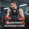 Tacsnake Weight Vest Plates 5.75 LB/ 8.75 LB/ 14.75 LB Pair for Weighted Vest, Strength Training, Running, Workout (5.75, Tan) view 4