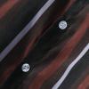 Striped Shirt for Men Vintage Button Up Long Sleeve Casual Dress Shirts Regular Fit Big and Tall Retro Cotton T-Shirts A-Brown view 4