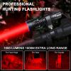 ANEKIM UC20Pro Red Hunting Light Kit, 1000m Spotlight 1000 High Lumen Tactical Flashlight, Predator Light for Hog, Coyote, Varmint Night Hunting view 2