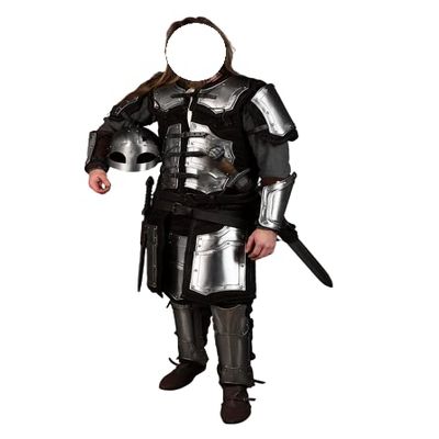 ARTIZANSTORE Medieval Knight ~ Suit of Armor FAFNIR Brigandine Armour Armour Costume Halloween Costume