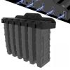 GMW 6 x Magnetic PMAG Wall Mount for Mag Wall Display | PMAG Mag Holder | AR Magazine Holder | Wall Mount Display for Gun Room | Magazine and Ammo Storage and Organization (6 x Magnetic PMAG Mount) view 1