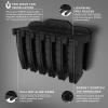 GMW 6 x Magnetic PMAG Wall Mount for Mag Wall Display | PMAG Mag Holder | AR Magazine Holder | Wall Mount Display for Gun Room | Magazine and Ammo Storage and Organization (6 x Magnetic PMAG Mount) view 2