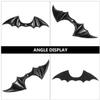 Beaupretty 5pcs Diy Bat Wings Hair Accessories Vampire Wings Hair Ornaments for Halloween Party Detachable Decorative Clips for Costumes and Fun Diy Crafts view 4