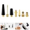 INOOMP 1set Professional Bike Inflation Kit Multi-Function Nozzle Adaptor for Standard Air Pumps Includes Needles for Balls Bicycles Sports Equipment for Basketball Soccer Volleyball view 4