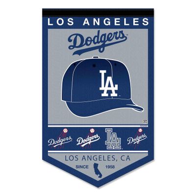 Los Angeles Dodgers Heritage History Banner Pennant