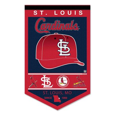 WinCraft St. Louis Cardinals Heritage History Banner Pennant, 15x24"