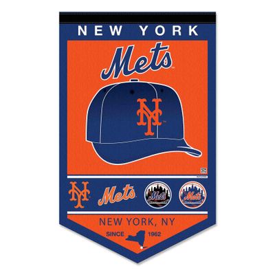 WinCraft New York Mets Heritage History Banner Pennant, 15x24"