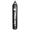 PROLAST Heavy Punching Kicking Bag for Adults, Boxing, MMA, Martial Arts, Muay Thai, Strength Training Equipment, Unfilled, 6ft, 150 lbs, Vertical Logo, Black view 1