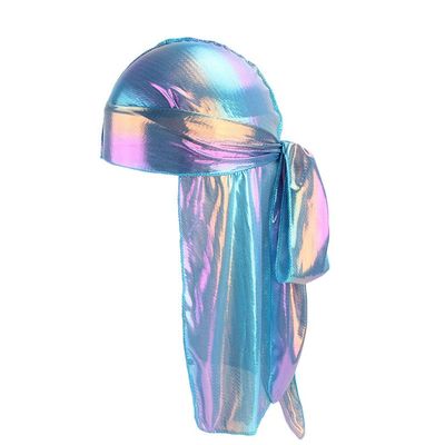 Durag Headwrap Men/Women Polyester Tail Gift Hat Silk Headwear Bandana Rag Baseball Caps Nine Tails Hat