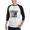 Mens Long Sleeve Shirt Emmylou Harris Baseball T-Shirts Fashion Classic O Neck Top Long Sleeve Cotton Tee Black XX-Large view 4